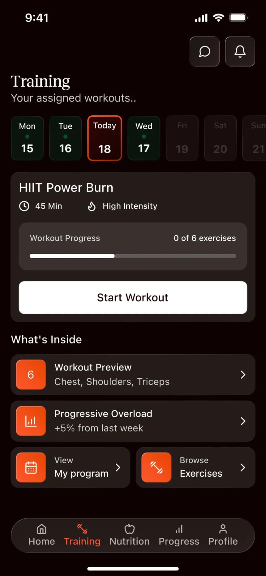 Blaze — Training